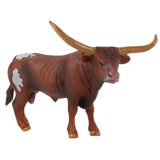 Children Cognitive Education Animal Longhorn Cattle Hand-drawn Cow Model Toy