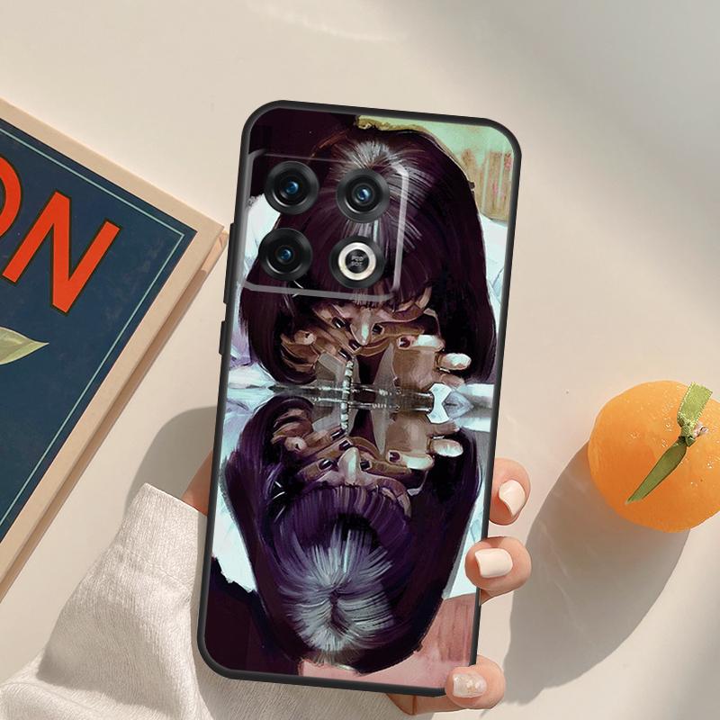 Чехол 'Криминальное чтиво' с танцующими персонажами для OnePlus 13T 10T 10R 12R 13R 15 13 12 11 10 9 Pro Nord CE 5 2 3 4 Lite N20 N30