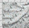 Soimoi Llama Alpaca Print,  Cotton Cambric, Quilting Fabric Sold by The Yard 42 Inch Wide, Medium Weight Cotton Fabric, Sewing  Supplies,