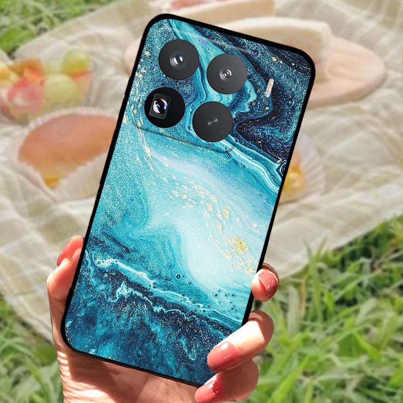 Чехол для Xiaomi 15 Pro Силиконовый ТПУ Ударопрочный Мягкий Бампер Чехол для Xiaomi Mi 15 Pro Coque 2410DPN6CC Защитный Fundas