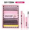 Diy Color Eyelash Extension Kit Thick Simulation D Song Large Capacity False Eyelashes