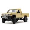 МОДЕЛЬ MN Toyota Land Cruiser 79 112 Уличный радиоуправляемый автомобиль MN-82 RTR4WD 4WD RC, ползающий по скалам гусеничный автомобиль с техническим знаком соответствия (Песочно-бежевый)