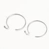 20pcs/lot 14K 18K Gold Plated Hoop Earring Hooks Ear Wire Findings For DIY Making Earrings Jewelry Accessories Wholesale