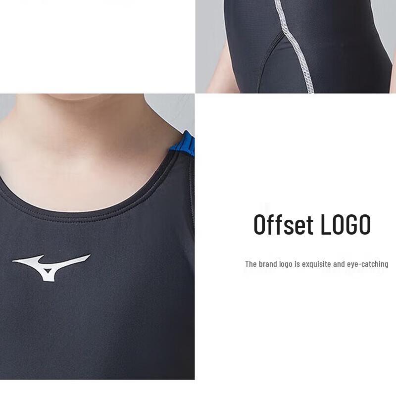 Mizuno Детский профессиональный купальник с длинным рукавом до колена