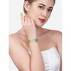 ZAVERI PEARLS Green Multistrand Beaded Ethnic Bracelet For Women-