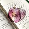Transparent Reading Mark Premium Feeling Simulation Bookmark new Apple Bookmark  Student Gift