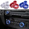 Decoration Air Conditioning Knob Ring Automotive Air Conditioning Knob Volume Control Trim Ring