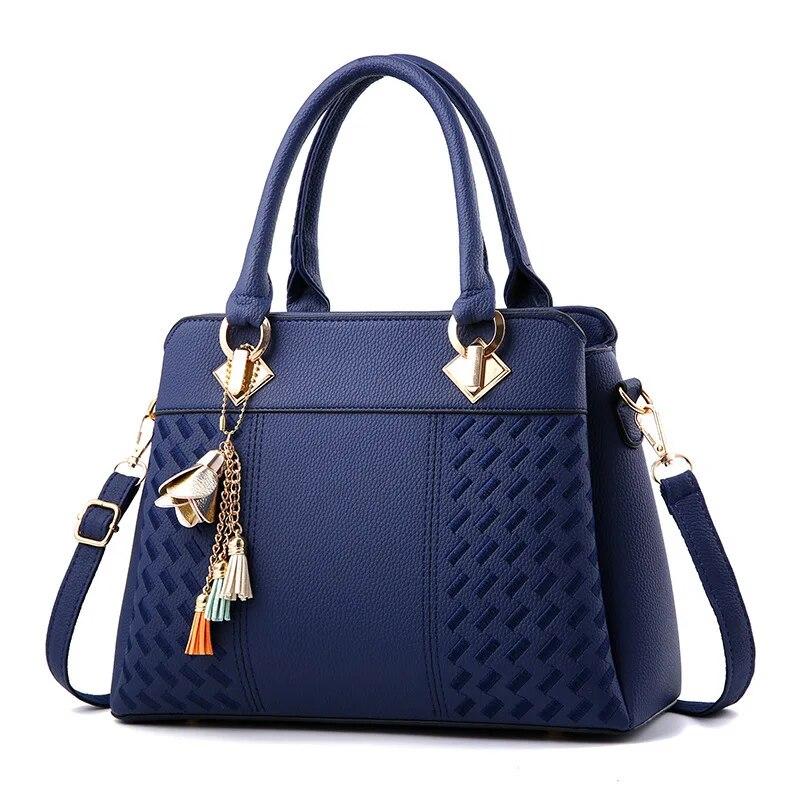 Luxury Tassel Crossbody Bag for Women Suspension Large Capacity Feminine Shoulder Bags