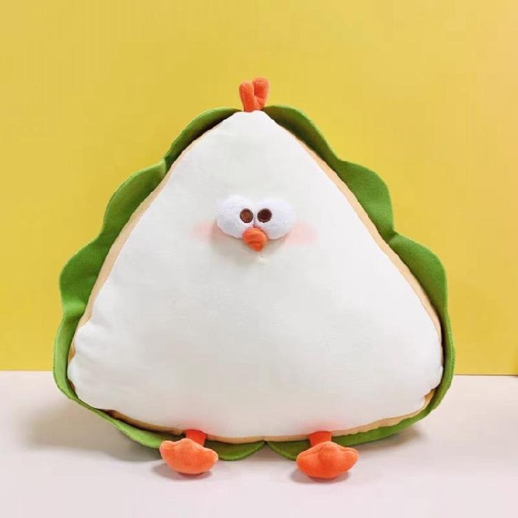 Мультяшная плюшевая игрушка-курица Наполнитель из ПП-хлопка Кукла-компаньон для детей Декор для дивана, машины, детской комнаты Мягкая игрушка-животное