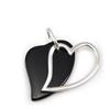 [G8849] — Черный серебряный кулон «Obao Love»