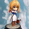 17.5cm Violet Evergarden Violet Cute Version Delivering Letter Anime Figure Model Statue Collection Desktop Decoration Ornament