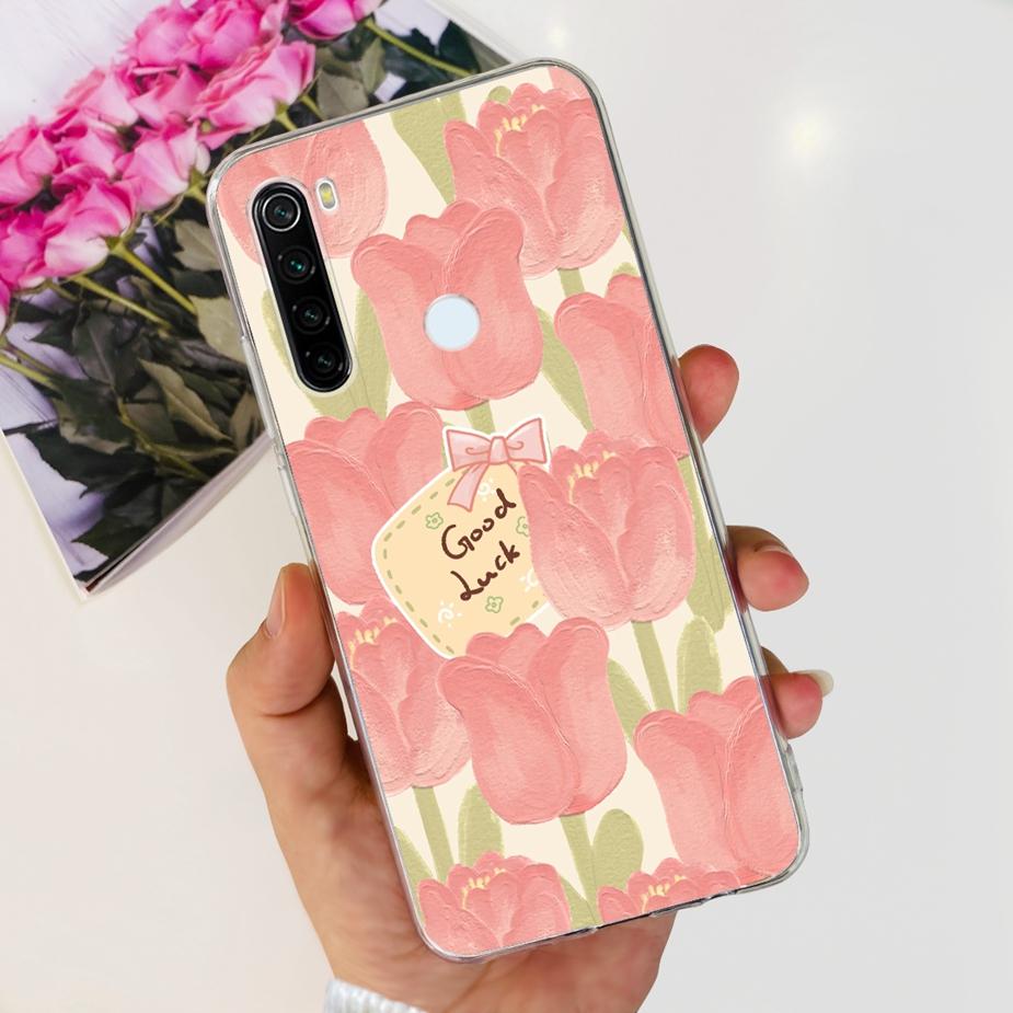 Чехол для Xiaomi Redmi Note 8 Чехол Note 8T Роскошный Расписной Чехол Прозрачный Силиконовый Чехол для Телефона Для Redmi Note 8 Pro Note8 Note8T Мягкий Чехол