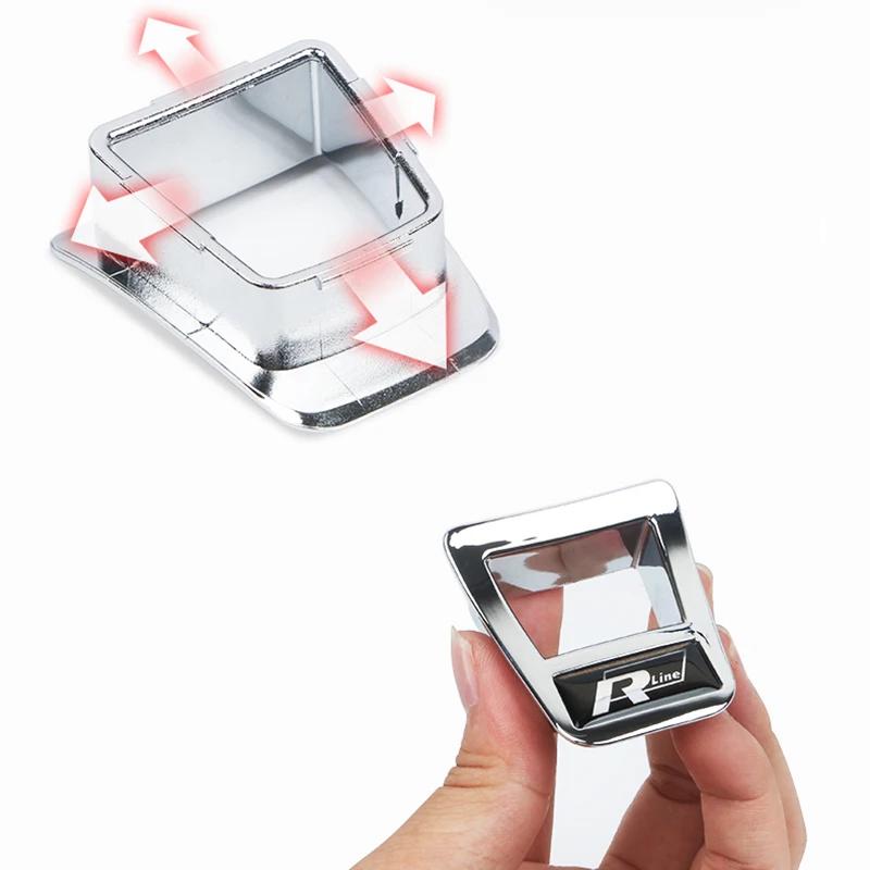 Для VOLKSWAGEN VW Автомобильный Руль Декоративная Отметка Модификация Аксессуары Подходят Для VW GTI RLine R Golf Tiguan 5 La