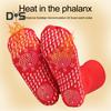 1 пара зимних носков с подогревом, массаж подошвы частицами, способствующий циркуляции крови, самонагревающиеся носки средней длины, высокоэластичные, теплые носки-тапочки