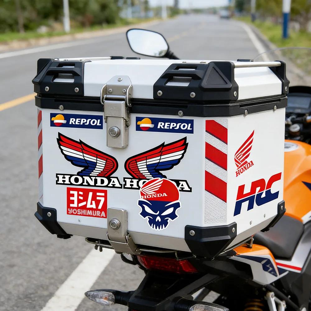 vbjhr10 Stickers Moto Sticker Auto Body Bumper for Honda Windows Motorcycle Laptop Walls Vinyl Decal Car Tuning Accessories