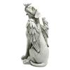 Angel Dog Memorial Statue Hand Carving Vivid Exquisite Synthetic Resin Pet Memorial Stones for Outdoor Garden