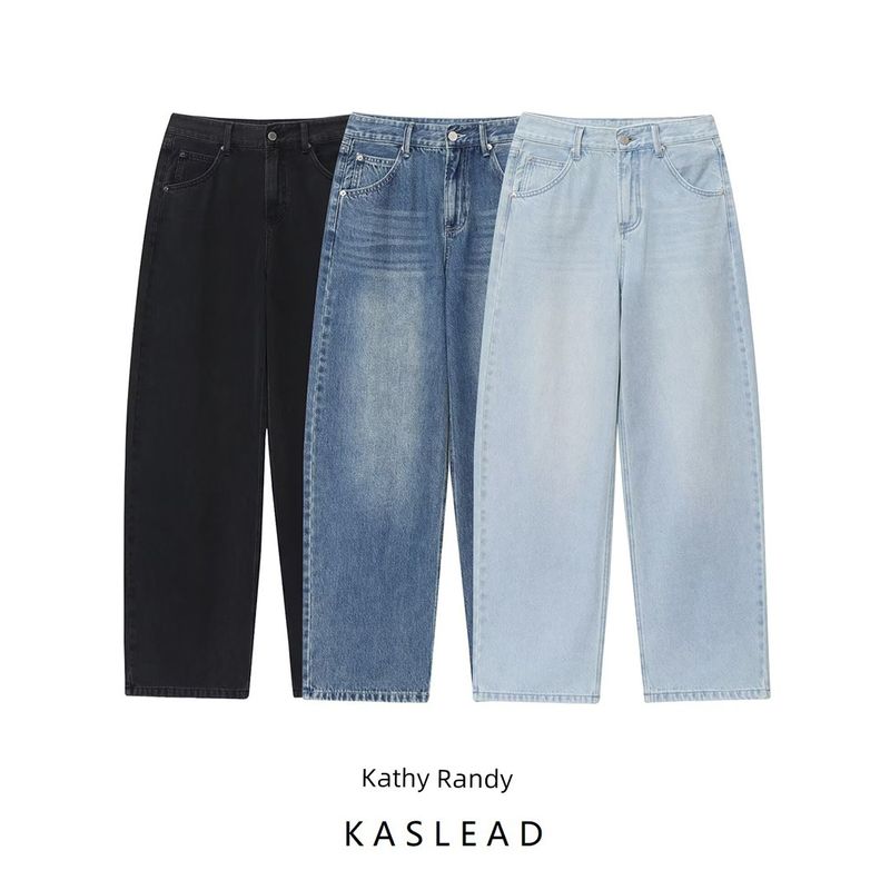 Kaslead New Women Clothes Western Style Machete Sickle Pants High Waist X-long 480739