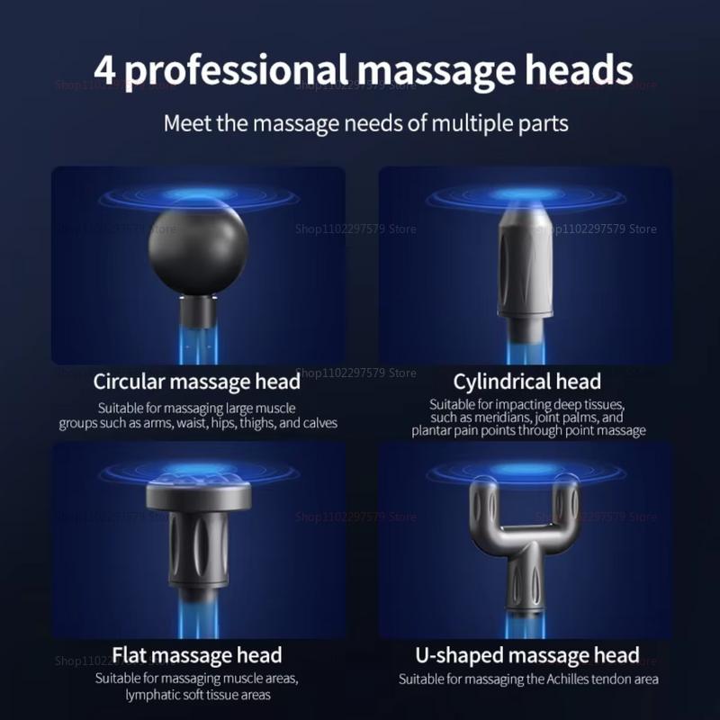 USB Мини Массажный Пистолет Фасция Машина Для Расслабления Мышц Вибрационный Пистолет Стержень Массаж Фитнес Оборудование Шея Захват Фасция Пистолет
