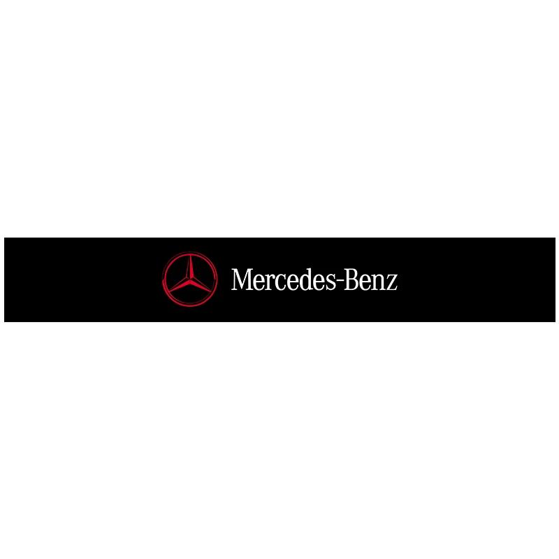Car Front Windshield Stickers Front and Rear Decorative Styling Caps For Mercedes Benz W203 W204 W211 W210 W124 AMG W202 CLA W21 Y6