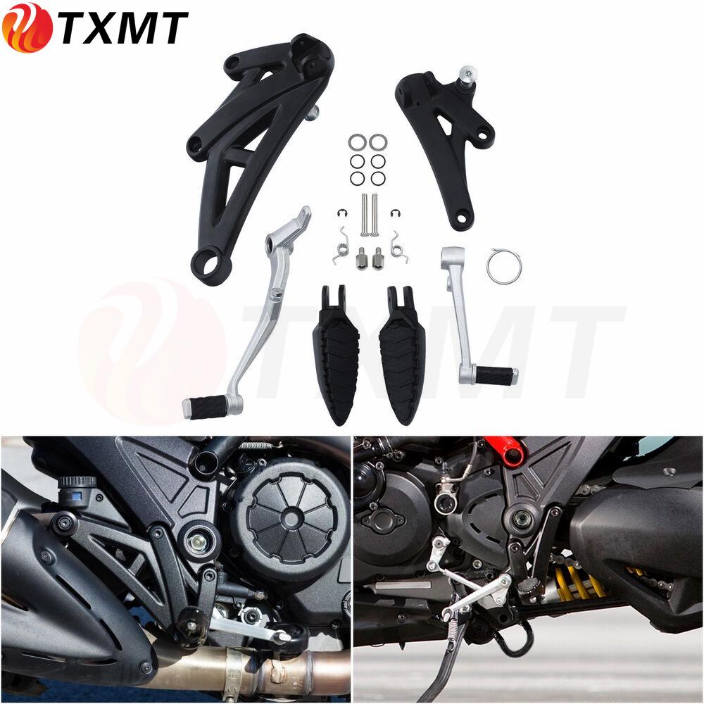 Ducati Diavel 1200/1260 Кронштейн передней подножки и узел рычага переключения передач/тормоза