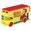 Takara Tomy Tomica Dream Tomica SP Curious George Friends Автобус Мини-машинка Игрушка Возраст 3+