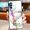 Чехол для телефона Motorola Edge 50 40 Pro 60 50 40 30 Ultra Neo Fusion Moto G85 G72 G53 G54 G84 G13 G32 Музыкальная нота пианино