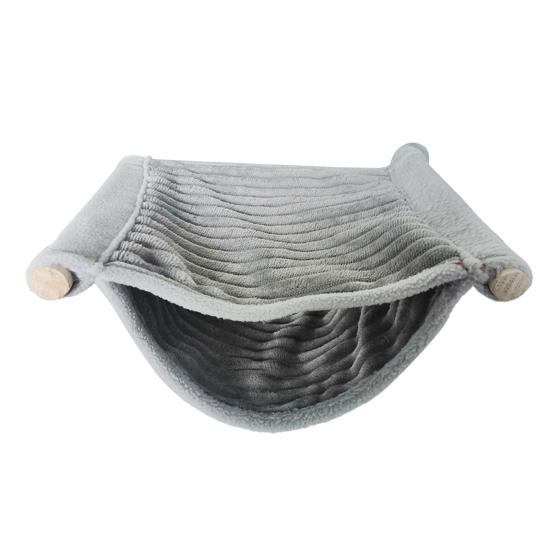 Гамак для хомяка, двухслойный, подвесной, устойчивый к укусам, удобный, мягкий на ощупь, сохраняет тепло, большое пространство