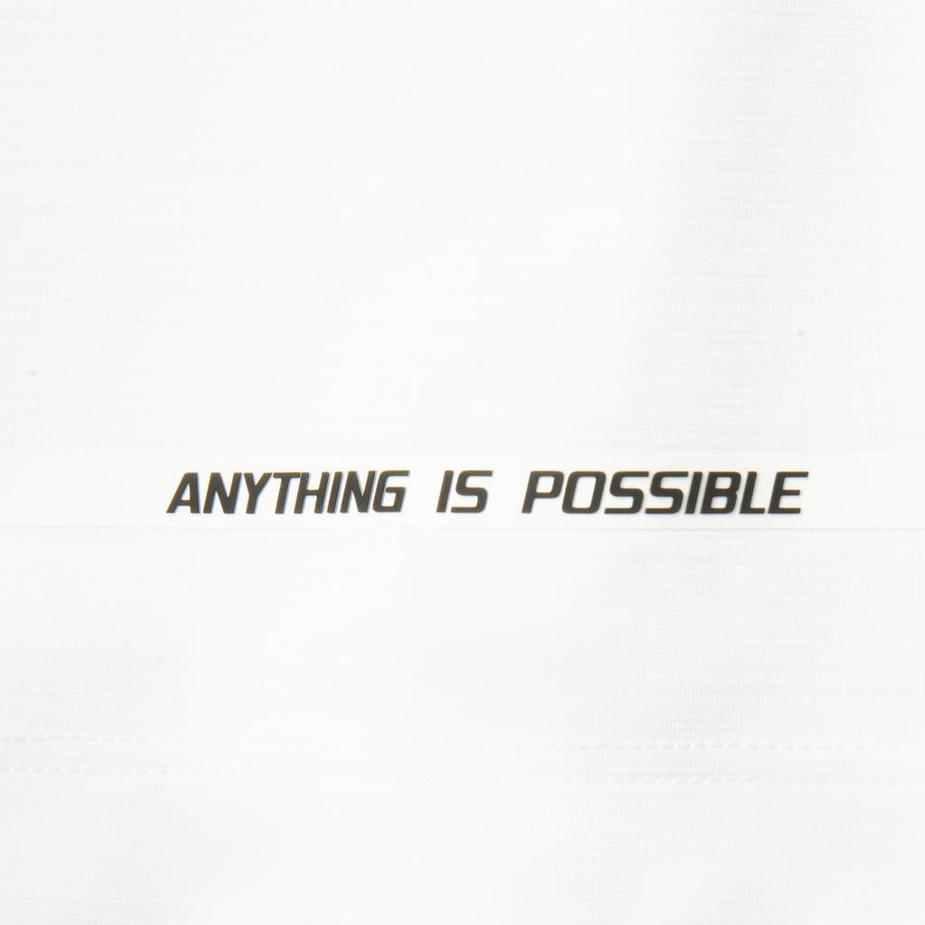 Li-Ning Серия Фитнес Спортивный Повседневный Простой Однотонный Футболка с Круглым Вырезом и Коротким Рукавом Мужские Топы Белый ATSV395-6