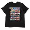 Футболка с граффити метро Нью-Йорка черная синяя архивный базовый t-shirt мужские графические футболки
