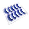 5 Pairs 3D False Eyelashes Soft Comfortable To Wear Imitation Mink Gradient Color Beauty False Eye Lashes for Performance