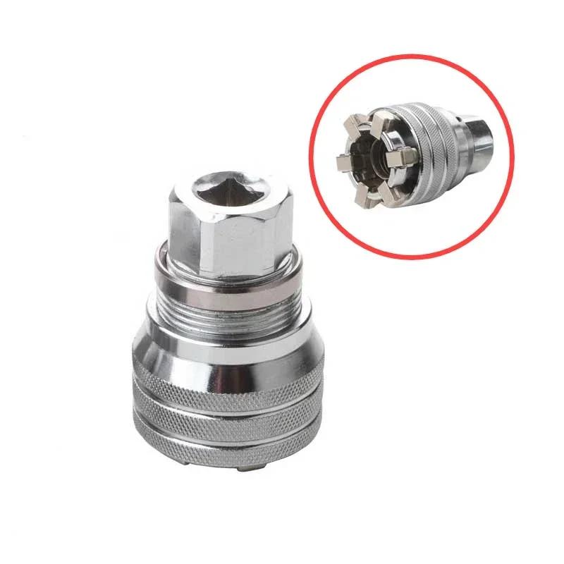 Универсальный переходник для головок электрогайковерта Подходит для стандартных 3/8-3/4'' от 10 до 19 мм Супер Головка Многофункциональный инструмент для гайковерта