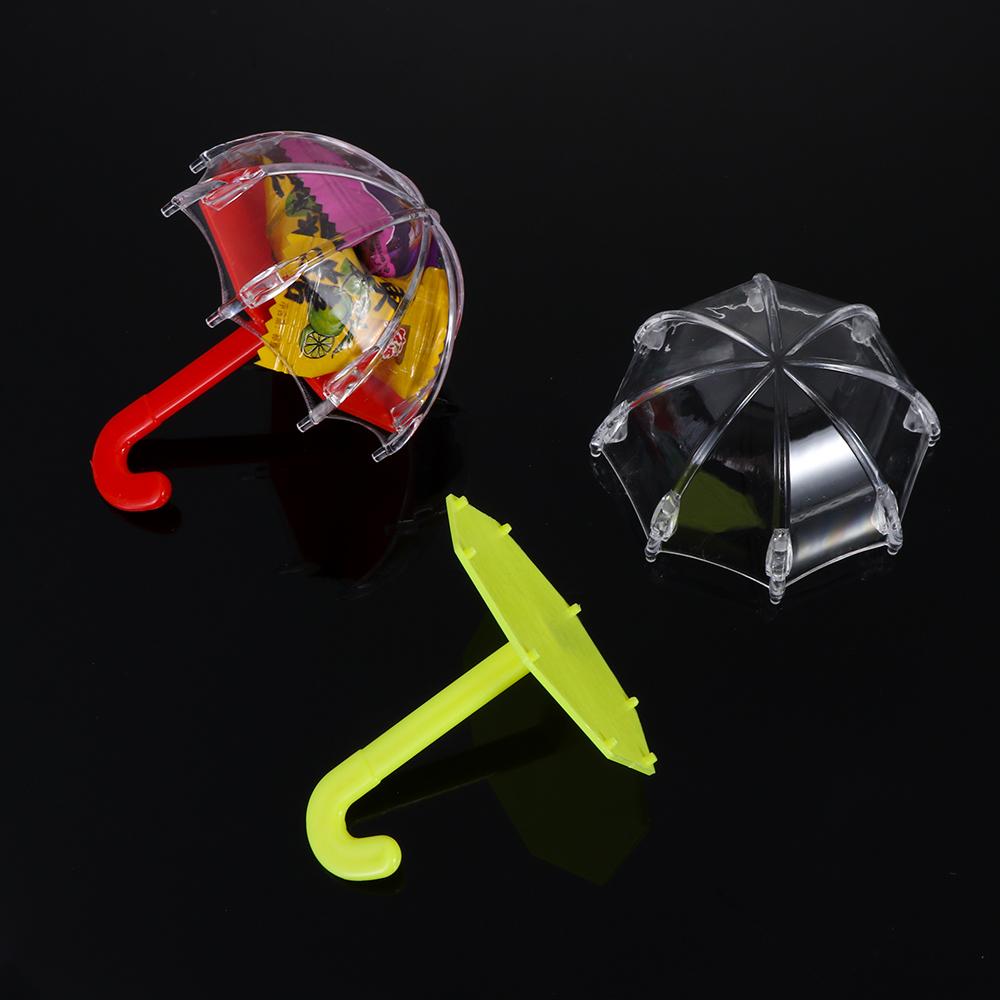 Plastic Cookies Bag Wedding Supplies Gift Box Umbrella Candy Box Sugar Jar Storage Box