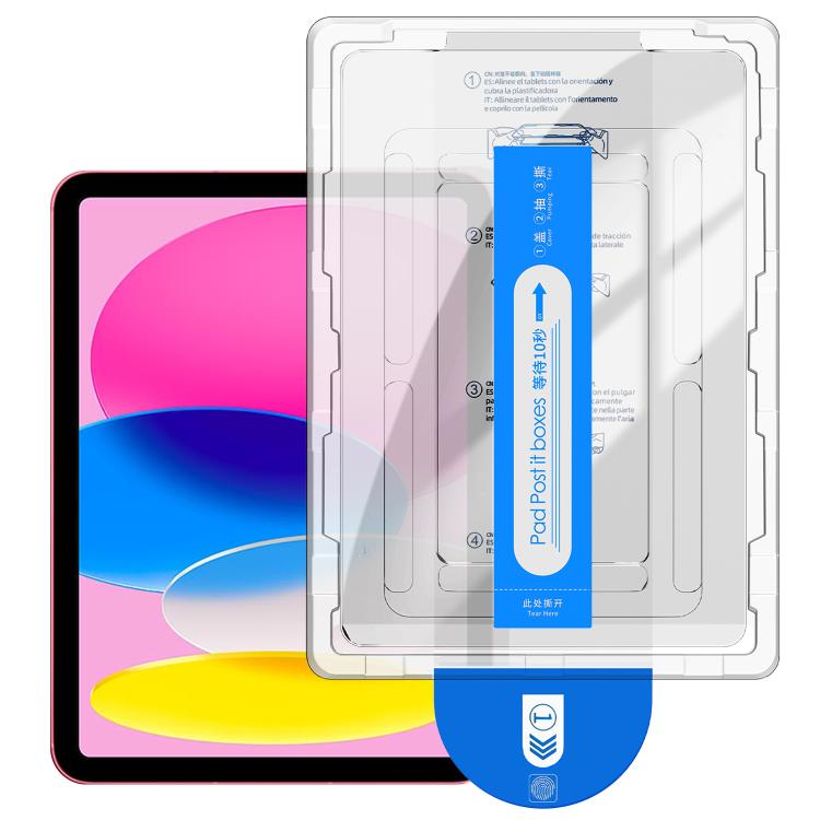 Easy Install Box Dust-Free Curved Edge HD Tempered Glass Screen Protector For iPad mini 5 / mini 4, Anti-Scratch Tablet Film