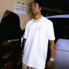 Cross-border trendy brand Travis Scott hip-hop singer micro-logo printed short-sleeved t-shirt men's and women's high street half-sleeves