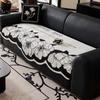 Flowers Chenille Sofa Cover for Living Room Floral Print Sofas Towel Non Slip Couch Covers L Shaped Corner Sofa Mat Seat Pad