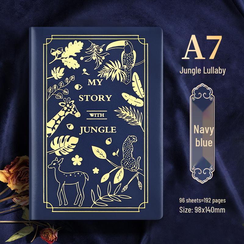 Портативный мини-блокнот формата А7 — утолщенный, изысканный, минималистичный, удобный блокнот карманного размера для студентов колледжа.