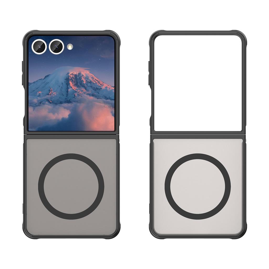 Для Magsafe Магнитный Беспроводной Зарядный Чехол Для Samsung Galaxy Z Flip7 Flip 7 5G Ударопрочный Матовый Задний Чехол Coque Fundas