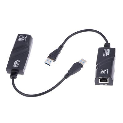 Сетевой адаптер USB 3.0 на RJ45 Адаптер Lan Ethernet RTL8153 100/1000 Мбит/с Сетевая карта для Macbook Ноутбука Win10/11