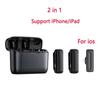 Wireless Collar Microphone J11/13 with Charging Case for Mobile Live Broadcast and Outdoor Recording with Noise Reduction