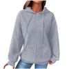 2023 Women's Fashionable Hooded Zip-Up Casual Jacket - European & American Style