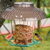 Пластиковый защитный купол для подвесной кормушки для птиц, водонепроницаемая кормушка для колибри, защита от дождя, перегородка для белок для улицы