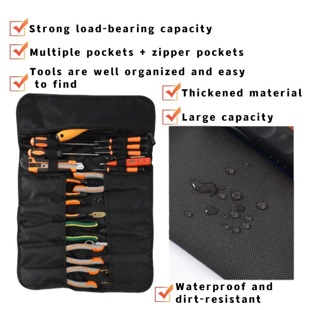 Эластичная спиральная многофункциональная сумка для инструментов, сумка для хранения инструментов