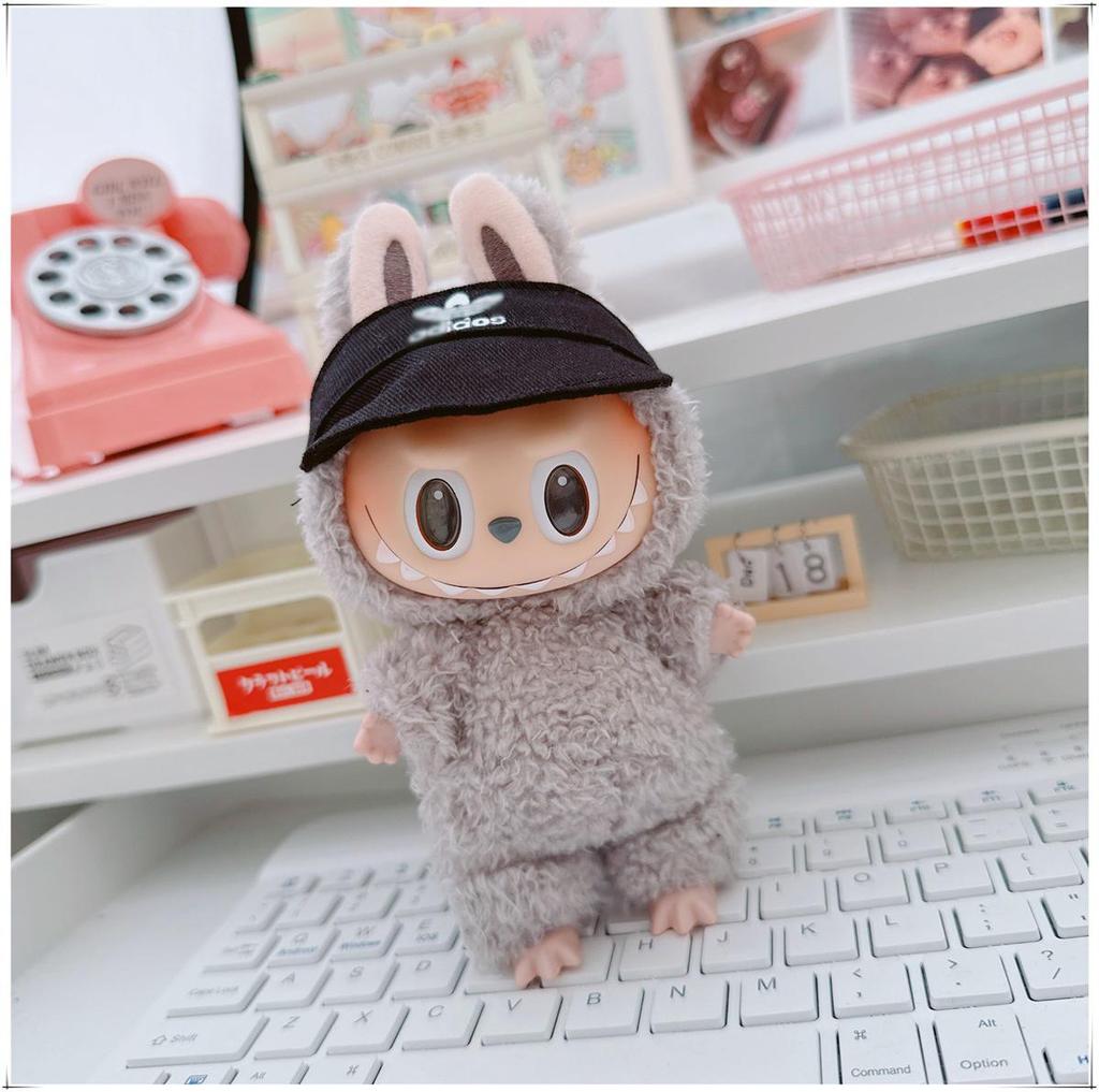 17см Виниловый брелок-кукла Лабубу: Коллекция одежды-сюрпризов первого и второго поколения