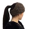 Шерстяная широкополая шляпа-повязка на голову - теплый осенне-зимний вязаный головной убор и платок, аксессуар для волос