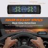 Солнечная энергия, умная автомобильная система TPMS, система контроля давления в шинах, детектор давления в шинах автомобиля, системы охранной сигнализации с ЖК-дисплеем, датчик давления в шинах для