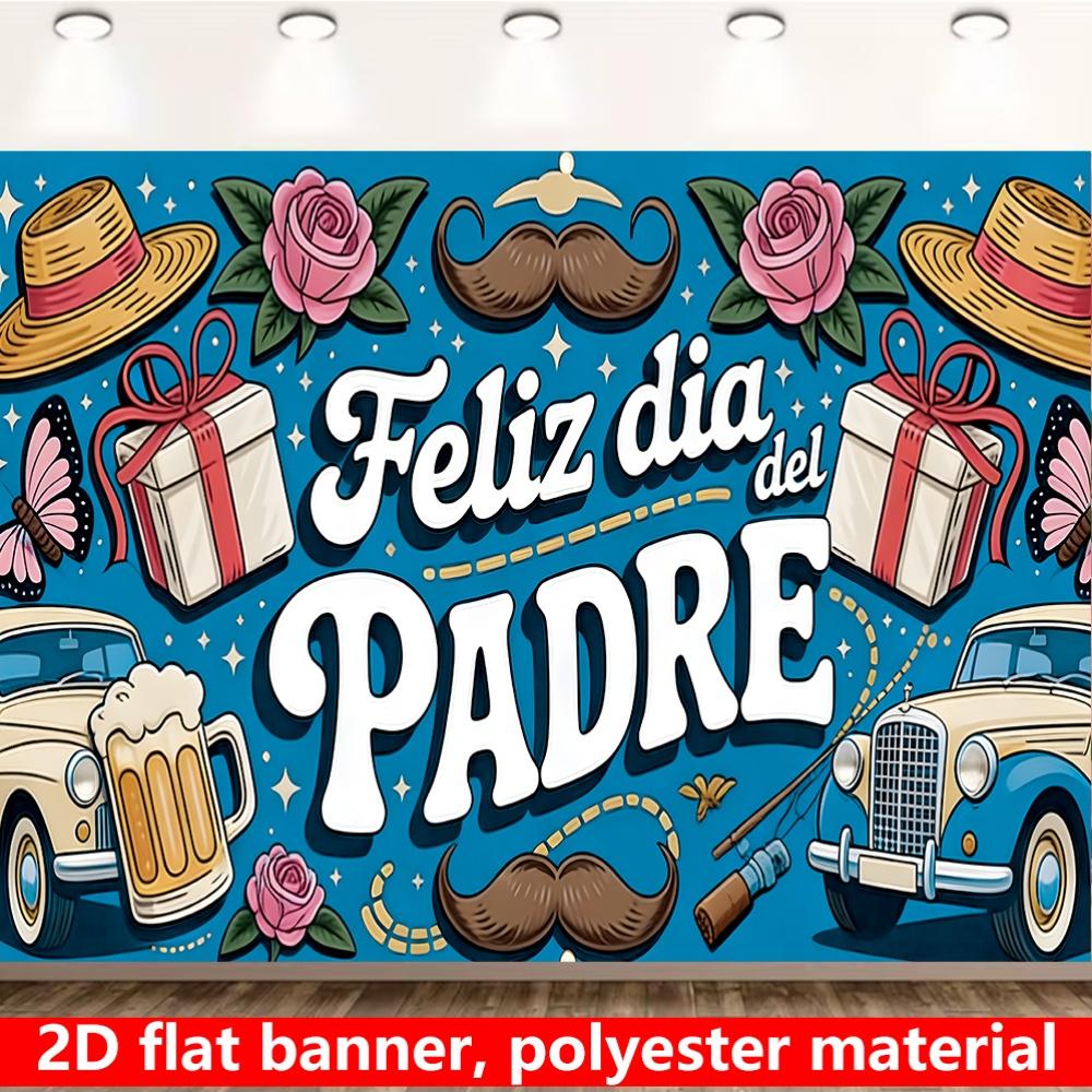 Elegant golden birthday background fabric with rose and pearl decorations - luxurious and shiny 2D banner, home decoration