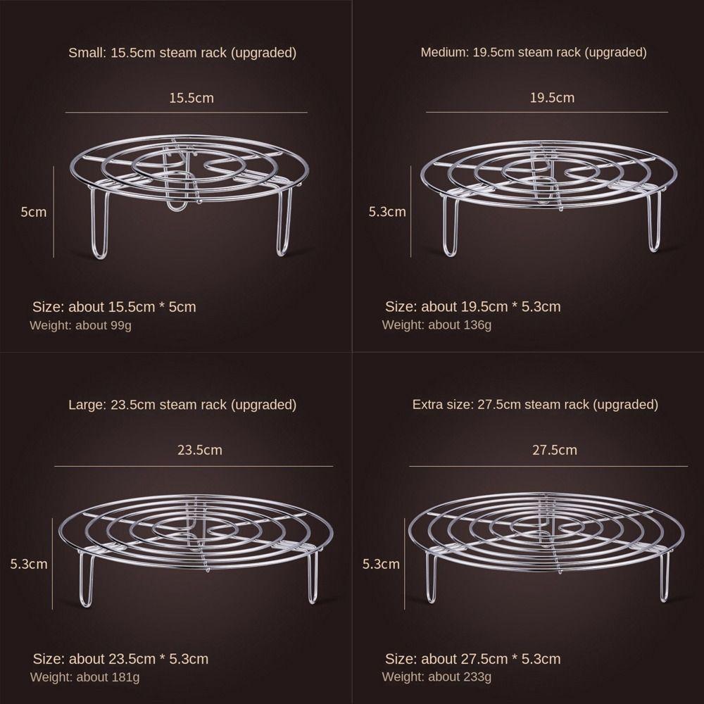 304 Stainless Steel Kitchen Accessories Cookware Steamer Shelf Pot Steaming Steamer Rack