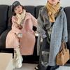 Children's Double-sided Woolen Coat Autumn and Winter Casual Windbreaker for Boys and Girls Hooded Woolen Coat