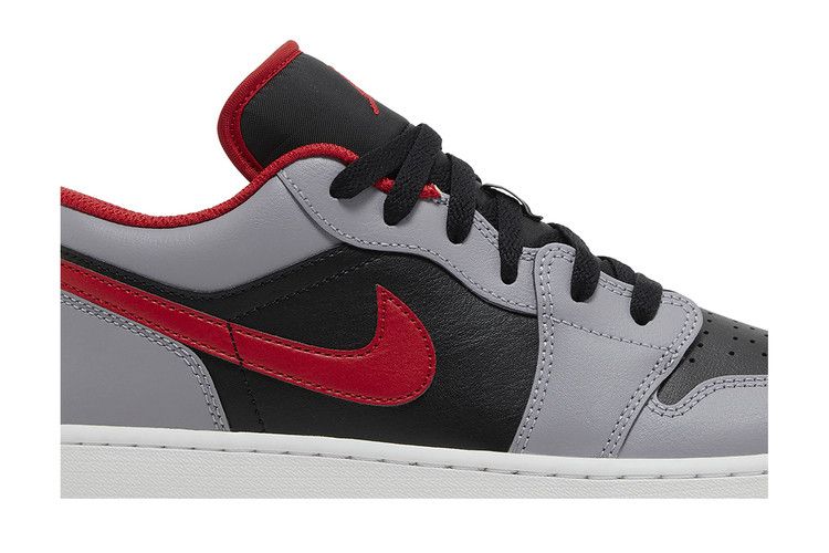 Jordan 1 Низкоцементный Огненно-красный (GS)