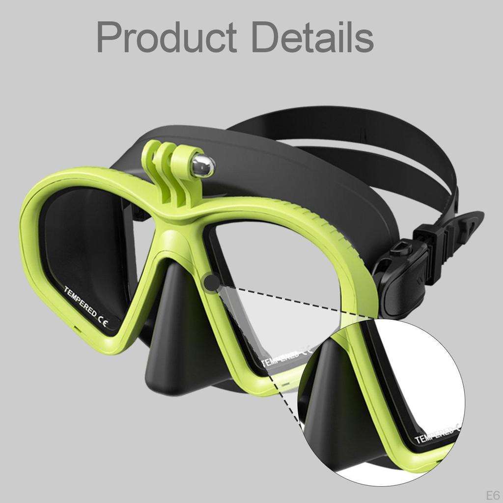 Регулируемое снаряжение для снорклинга с маской для дайвинга для водных видов спорта